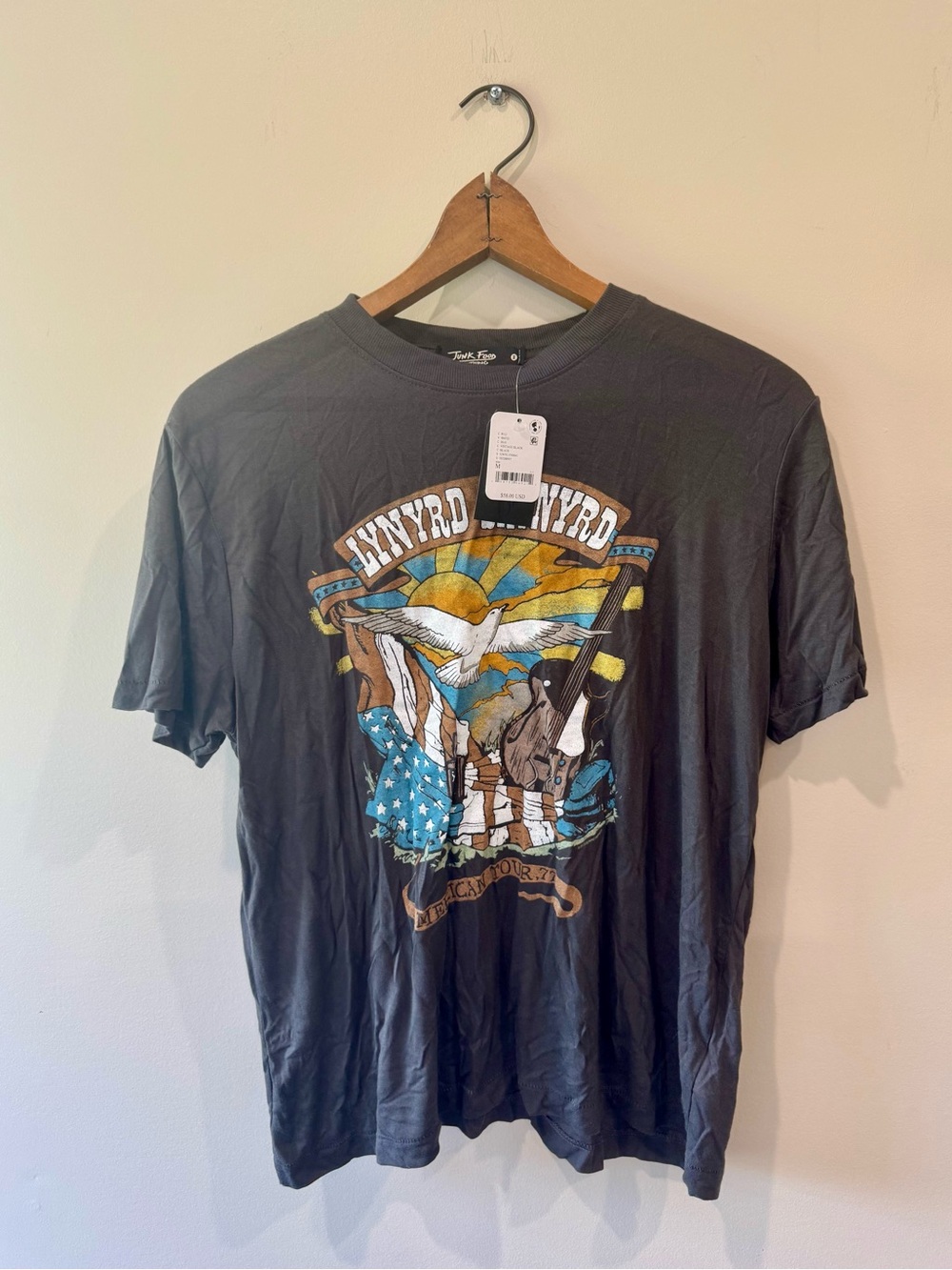 NWT Junk Food Clothing Lynyrd Skynyrd Tee